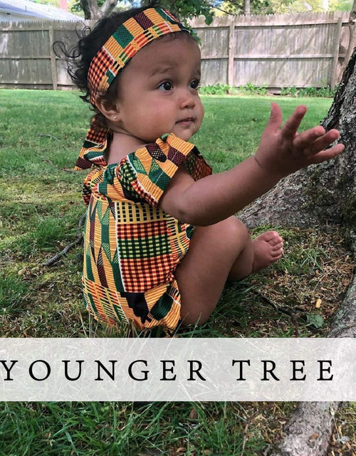 Load image into Gallery viewer, African Baby Clothes Girl Dashiki Ankara Outfit Set
