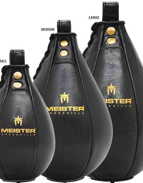 Load image into Gallery viewer, Speedkills Leather Speed Bag with Lightweight Latex Bladder
